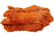 Helt kanin skind - Burnt Orange