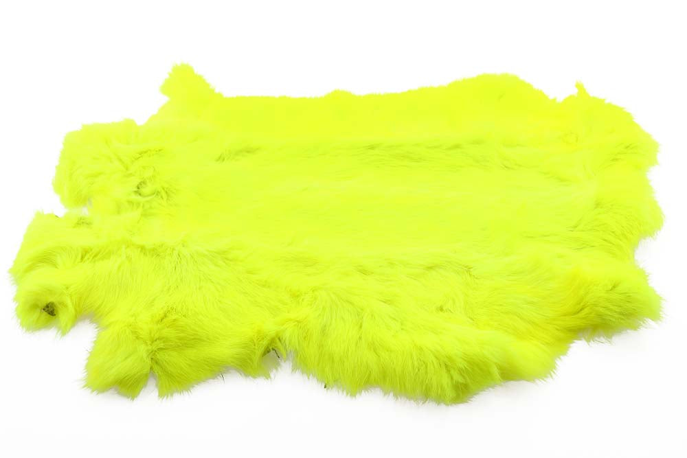 Helt kanin skind - Fl. Yellow