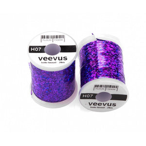 Du tilføjede <b><u>Veevus Holo Tinsel – Hellviolett</u></b> til kurven.