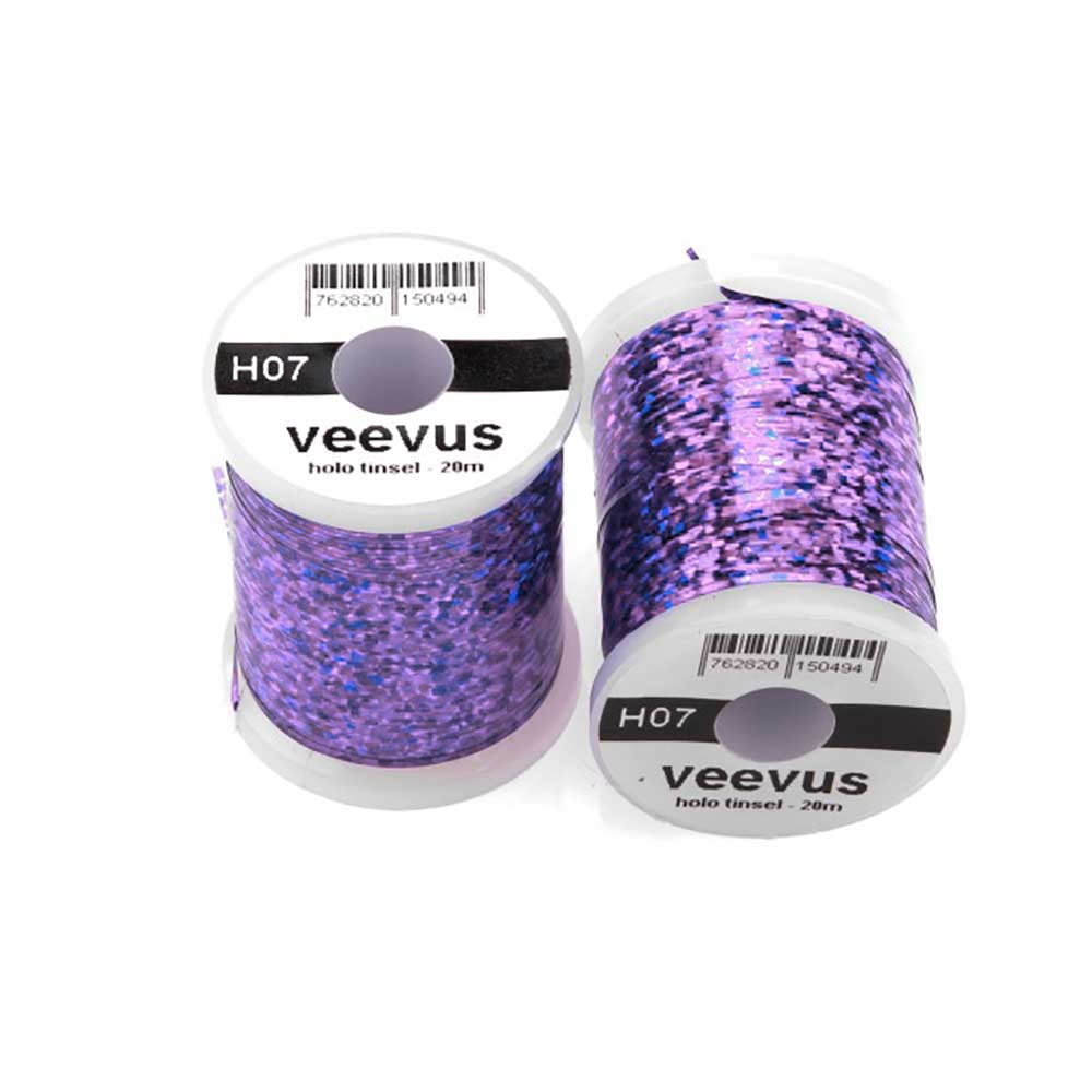 Holo Tinsel Light Purple Fluebinding Veevus