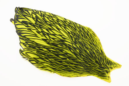 Du tilføjede <b><u>Whiting American Hen Cape Black Laced - Fl. Yellow Chartreuse</u></b> til kurven.