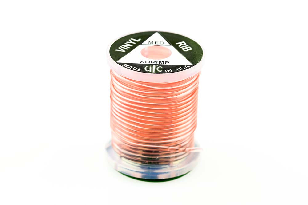 Vinyl Rib Shrimp Fluebinding Tråd Bindetråd Wapsi