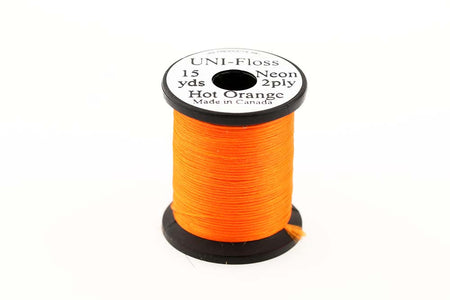 Du tilføjede <b><u>UNI Floss – Hot Orange</u></b> til kurven.