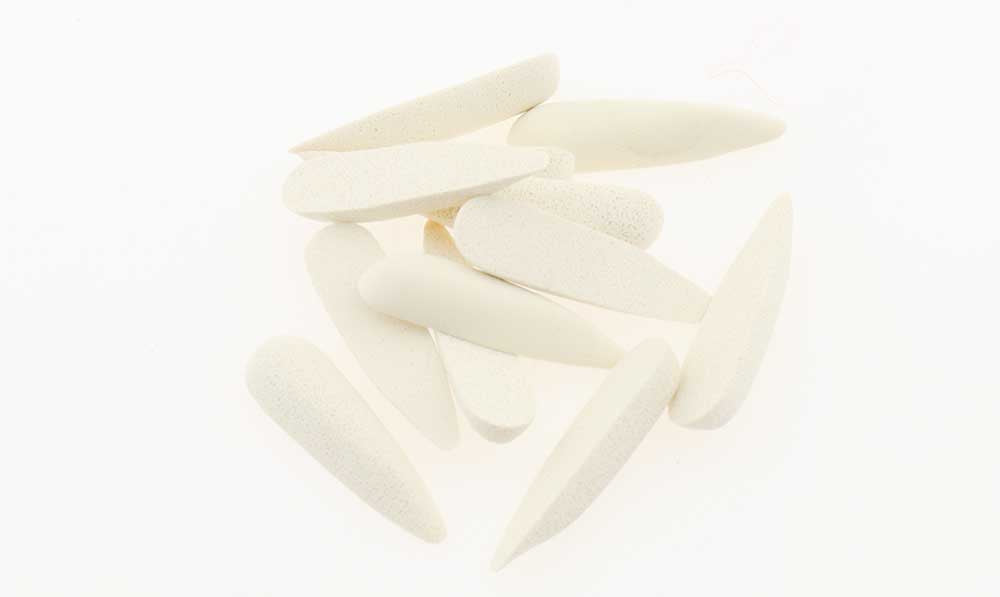 Foam Bug Bodies White Hvid Fluebinding Skum Wapsi