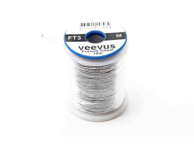Du tilføjede <b><u>Veevus Französisches Oval-Lametta - Silber</u></b> til kurven.