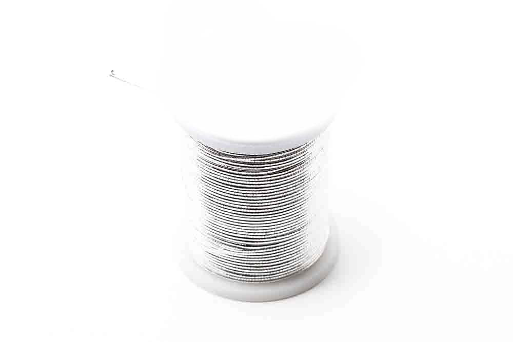 UTC French Tinsel Oval Silver - M