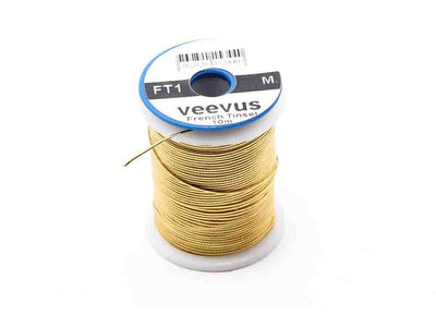 Du tilføjede <b><u>Veevus Französisches Oval-Lametta - Gold</u></b> til kurven.