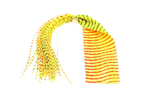 Du tilføjede <b><u>Runde, gestreifte Gummibeine – Orange/Gelb/Schwarz</u></b> til kurven.