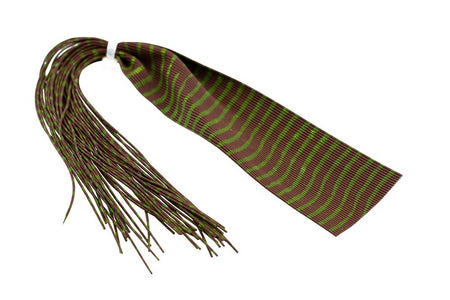 Du tilføjede <b><u>Gestreifte runde Gummibeine - Braun/Chartreuse</u></b> til kurven.