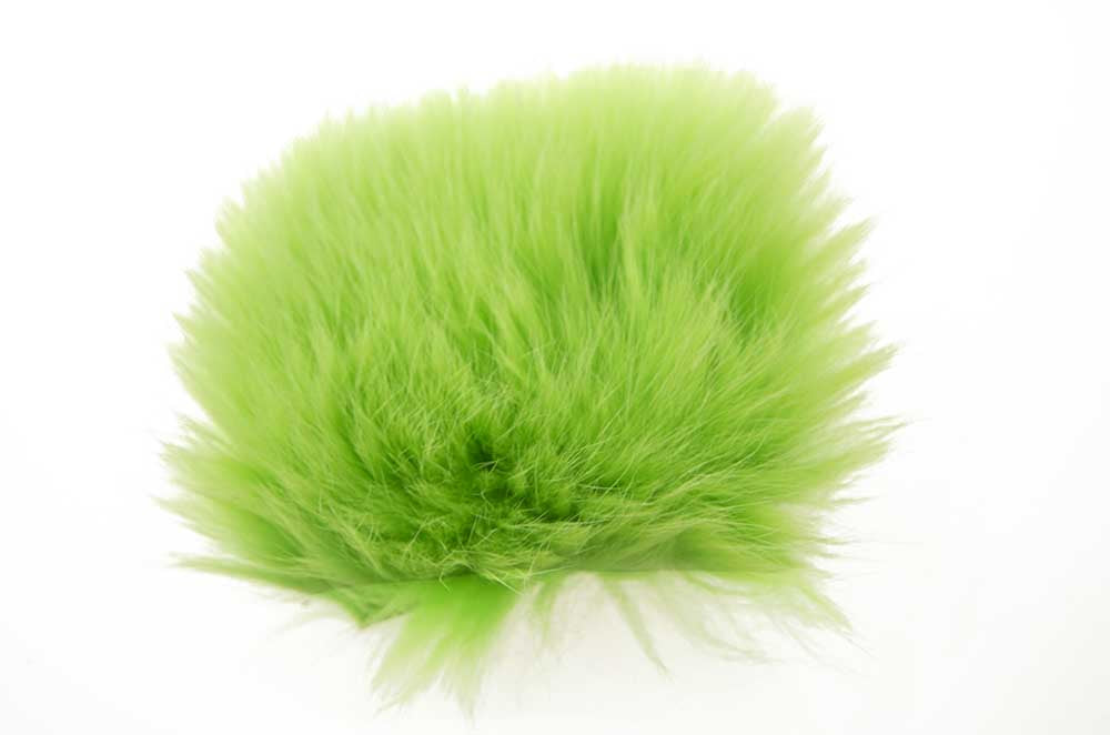 Polarræv kropshår - Chartreuse