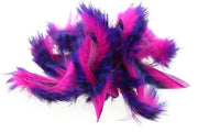 Tiger Barred Magnum Rabbit Strips - Black Barred Purple/ Fuchsia