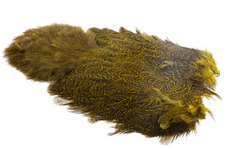 Du tilføjede <b><u>Whiting Coq de Leon Hen Soft heckle mit Chicabou - Gesprenkeltes Kupferoliv</u></b> til kurven.
