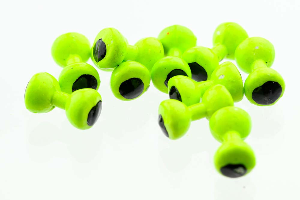 Dumbbell Lead Eyes Fl.Chartreuse - XS