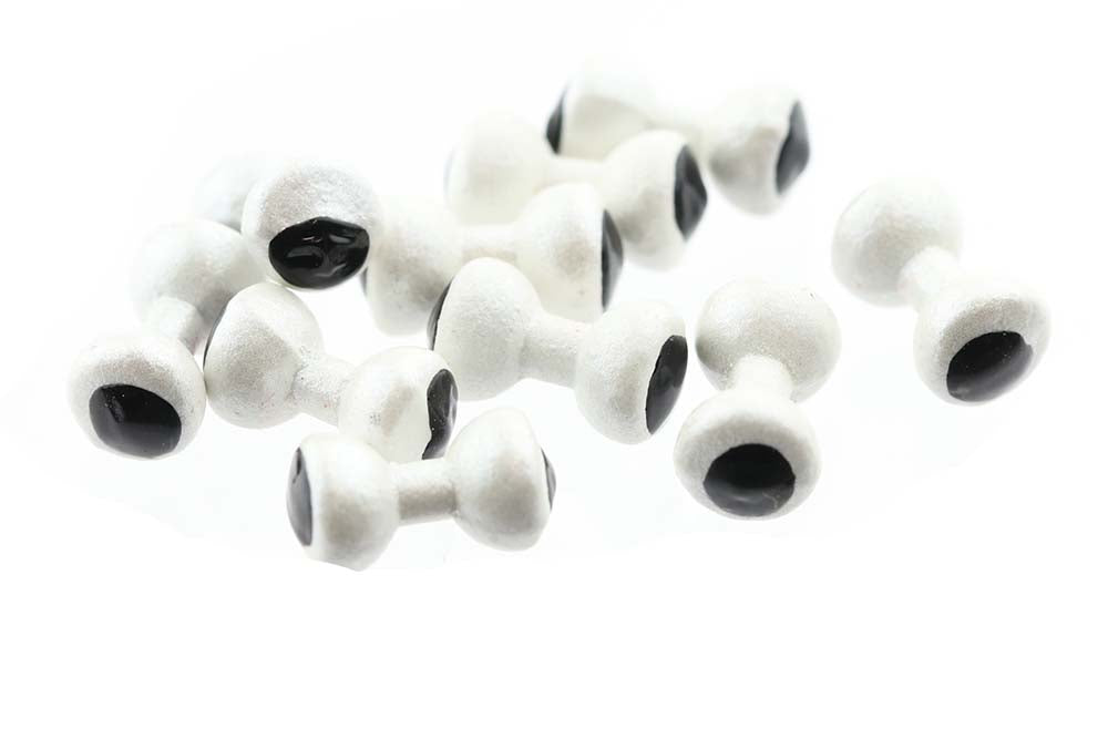 Dumbbell Lead Eyes Pearl White - Mini