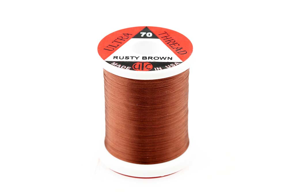 Antron Yarn Spool - Copper Brown