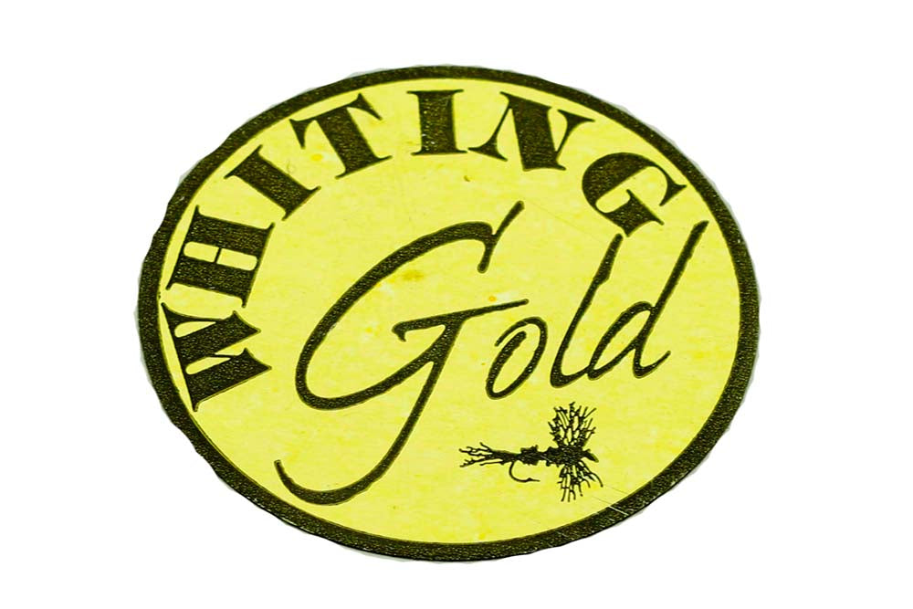(Gold Grade) Whiting Red Label Dryfly - Medium Ginger