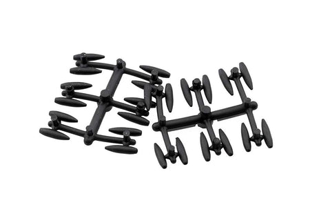 Du tilføjede <b><u>Knotenabdeckung - Schwarz</u></b> til kurven.