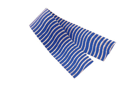 Du tilføjede <b><u>Gestreifte runde Gummibeine – Blau/Silber</u></b> til kurven.