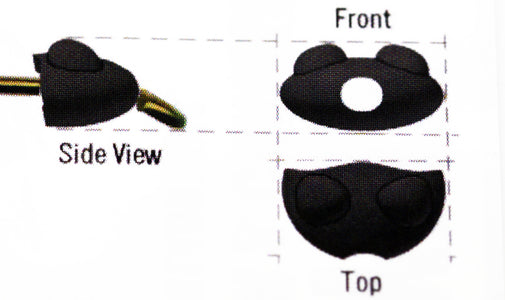 Du tilføjede <b><u>Nymph Head Evolution Eintagsfliegenlarve (Anhängsel/Kriecher) - Schwarz</u></b> til kurven.
