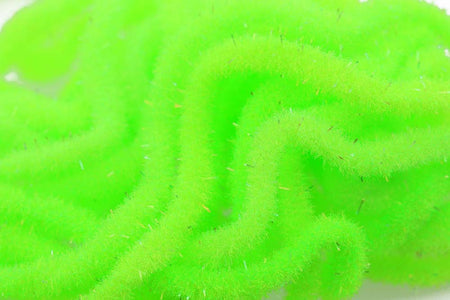 Du tilføjede <b><u>Crystal Antron Chenille - Fluoreszierendes Grün</u></b> til kurven.