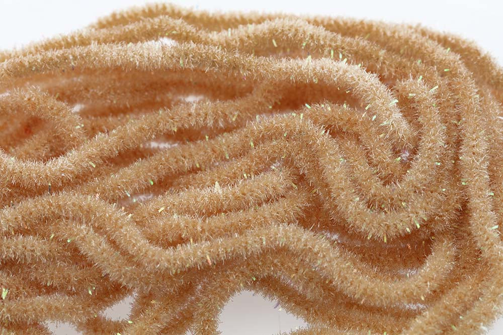 Crystal Antron Chenille - Tan