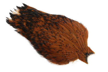 Du tilføjede <b><u>Whiting American Rooster Cape - Schwarz gesäumt Braun</u></b> til kurven.