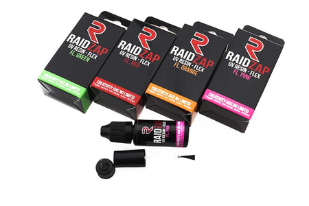 Du tilføjede <b><u>RaidZap Rz UV-Kleber Flex - Fl. Pink</u></b> til kurven.