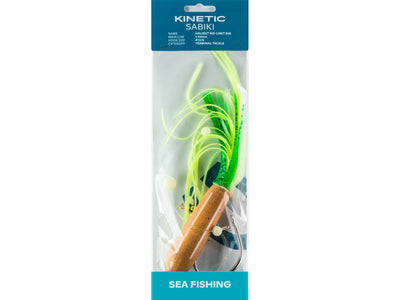 Du tilføjede <b><u>Kinetic Sabiki Halibut No-Limit 180Cm</u></b> til kurven.