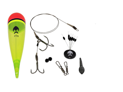 Du tilføjede <b><u>Pike Float Kit Semi Barbed 0.32Mm/1X7 14Kg/30Lbs 50Cm</u></b> til kurven.