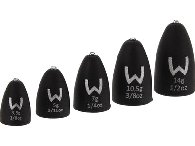 Du tilføjede <b><u>Tungsten Bullet Weights</u></b> til kurven.
