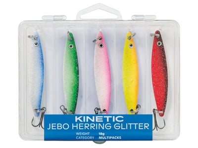 Du tilføjede <b><u>Kinetic Jebo Herring Glitter Mix</u></b> til kurven.