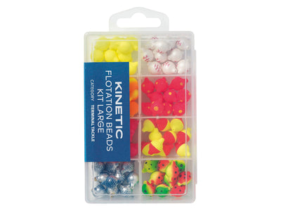 Du tilføjede <b><u>Kinetic Flotation Beads Kit Mix</u></b> til kurven.