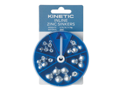 Du tilføjede <b><u>Kinetic Inline Sinkers</u></b> til kurven.