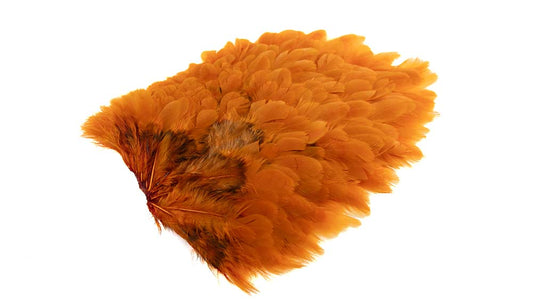 Du tilføjede <b><u>4 B's Hen Saddle White gefärbt in Burnt Orange</u></b> til kurven.