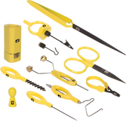 Complete Fly Tying Tool Kit - Yellow
