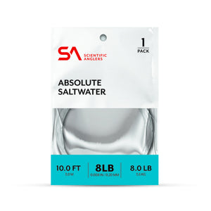 Du tilføjede <b><u>Absolute Saltwater Leader - 10 Fuß</u></b> til kurven.