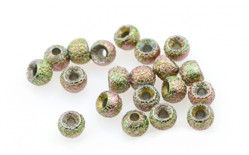 Gritty Tungsten beads - Grey Grit