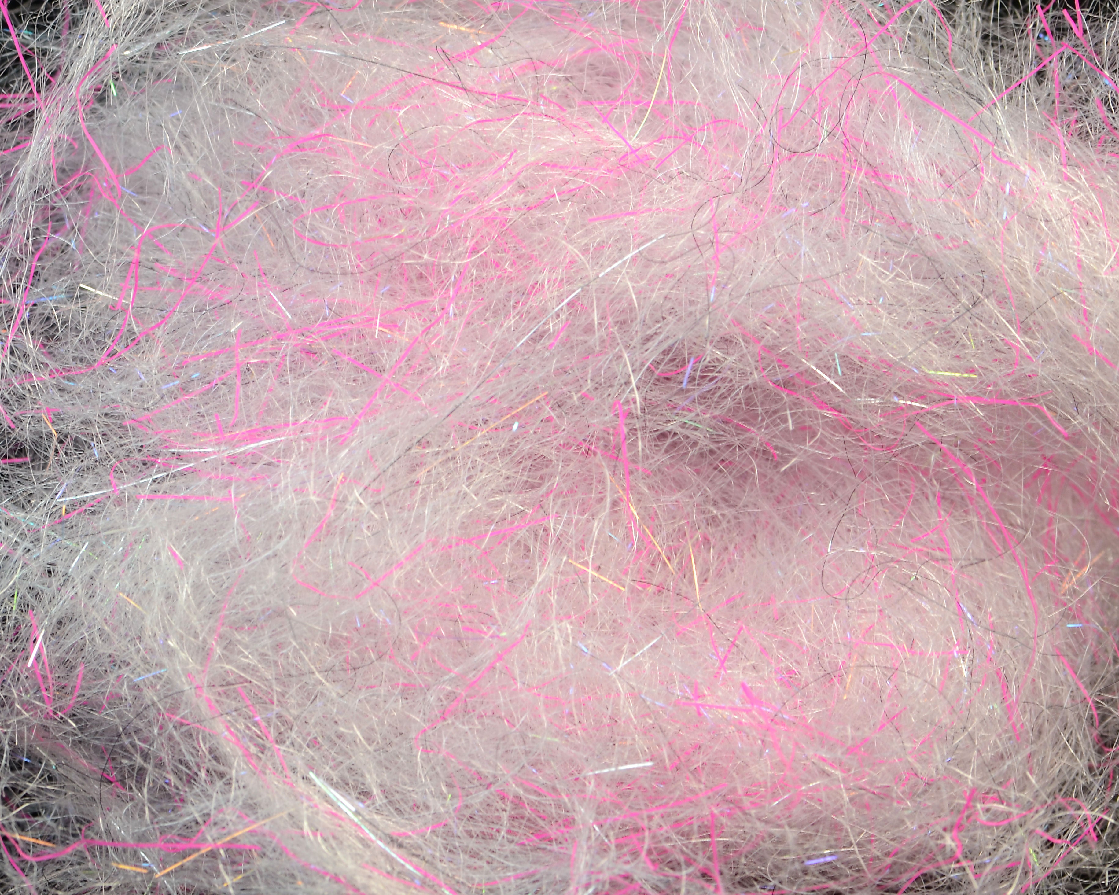 UV Simi Seal Pink Steel Fluebinding Dubbing Spawn