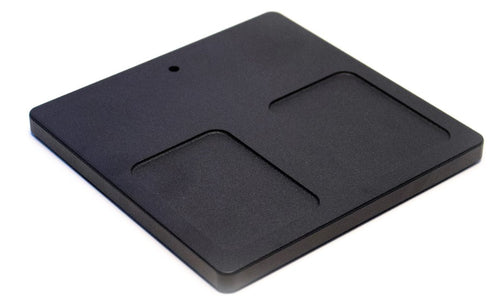 Du tilføjede <b><u>Renzetti – 15 x 15 cm Sockel mit Schutzpad, schwarz pulverbeschichtet</u></b> til kurven.