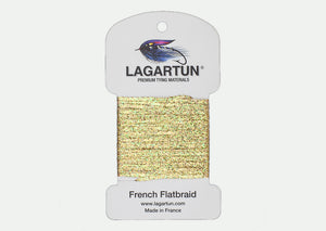 Flachgeflochtenes Haar – Goldfarben